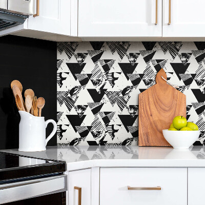 Panneau décoratif Triangles à motifs