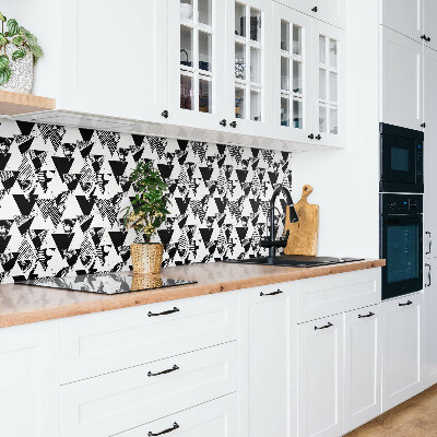 Panneau décoratif Triangles à motifs