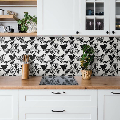 Panneau décoratif Triangles à motifs