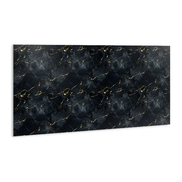 Panneau décoratif Marbre avec de l'or