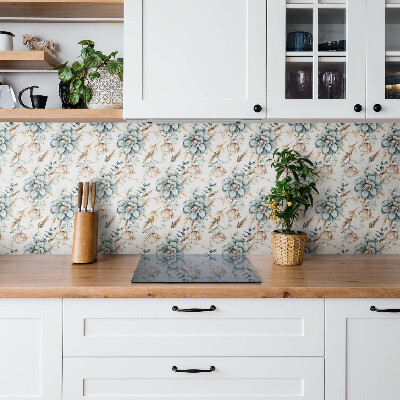 Panneau décoratif Fleurs peintes