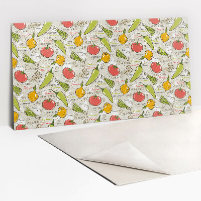 Panneau décoratif Légumes colorés