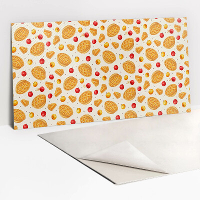 Revêtement mural pvc Muffins aux fruits