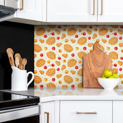 Revêtement mural pvc Muffins aux fruits
