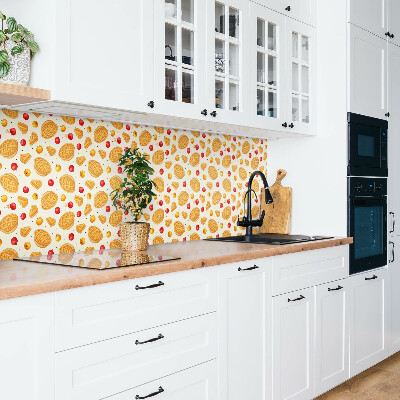 Revêtement mural pvc Muffins aux fruits