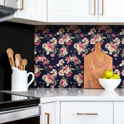 Panneau décoratif Fleurs roses