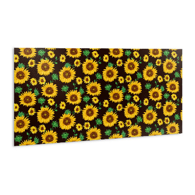 Revêtement mural pvc Tournesols jaunes