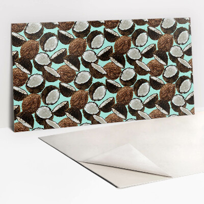 Panneau décoratif Noix de coco de dessin animé