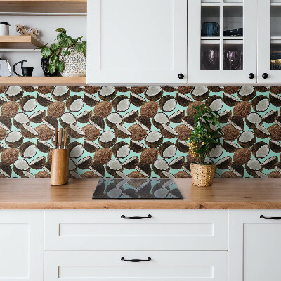 Panneau décoratif Noix de coco de dessin animé