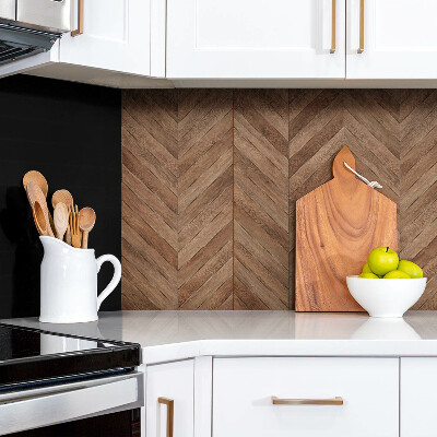 Panneau décoratif planches de bois