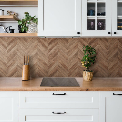 Panneau décoratif planches de bois