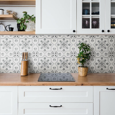 Panneau décoratif Ornement gris