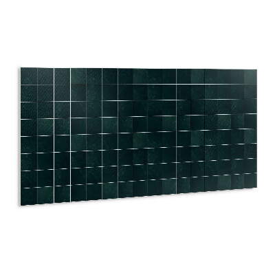 Panneau décoratif Mosaïque vert bouteille