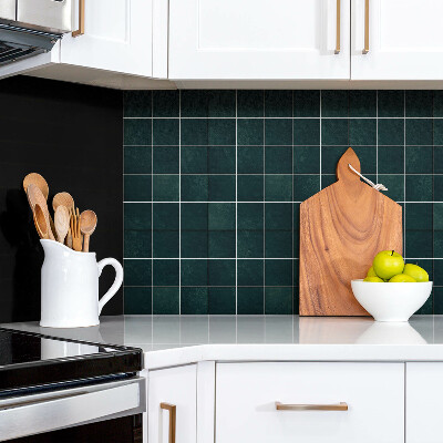Panneau décoratif Mosaïque vert bouteille