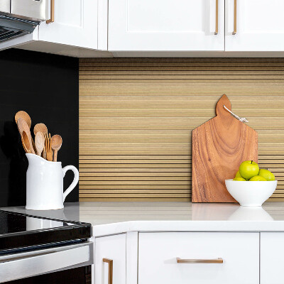 Panneau mural Planches en bois clair