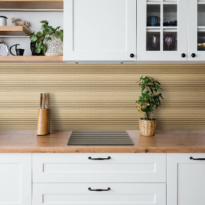 Panneau mural Planches en bois clair