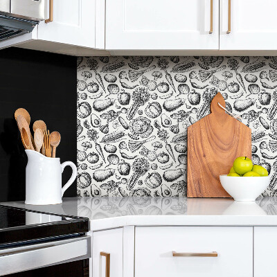 Panneau décoratif Légumes de dessin animé