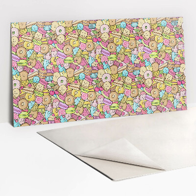 Revêtement mural Bonbons colorés de dessins animés