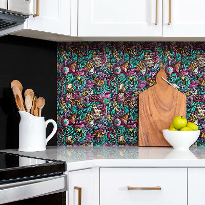 Panneau mural Accessoires d'anniversaire abstraits