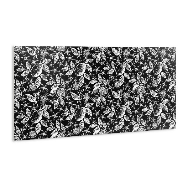 Revêtement mural pvc Abstraction en noir et blanc