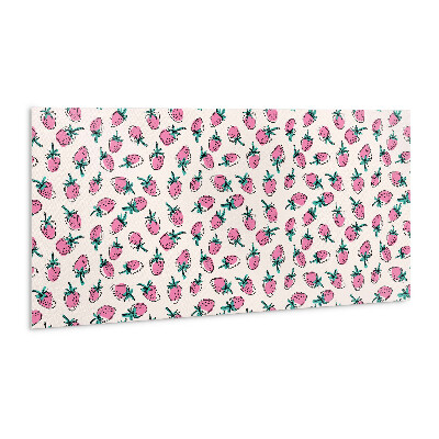 Revêtement mural pvc Fraises roses