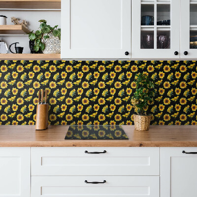 Panneau mural Tournesols