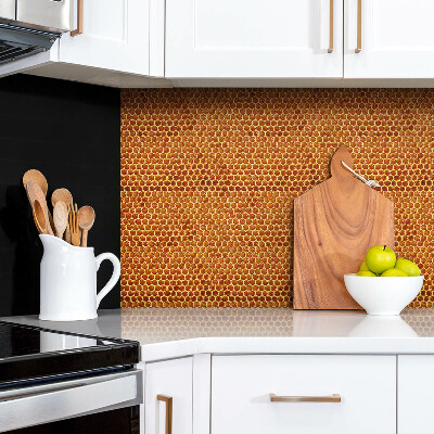 Revêtement mural pvc Rayon de miel
