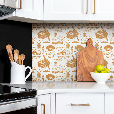 Panneau décoratif Thème de la boulangerie