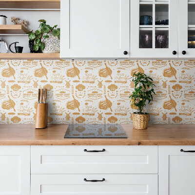 Panneau décoratif Thème de la boulangerie