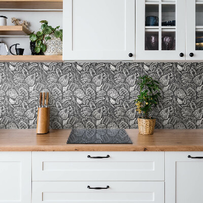 Panneau décoratif Charcuterie noire et blanche