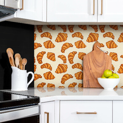 Panneau décoratif Croissant de dessin animé