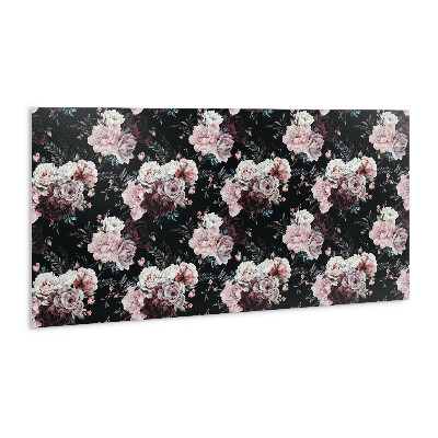 Panneau décoratif Fleurs colorées