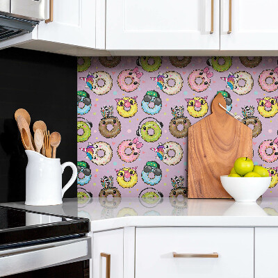 Revêtement mural Beignets de dessins animés