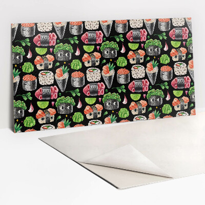 Panneau mural Sushis de conte de fées