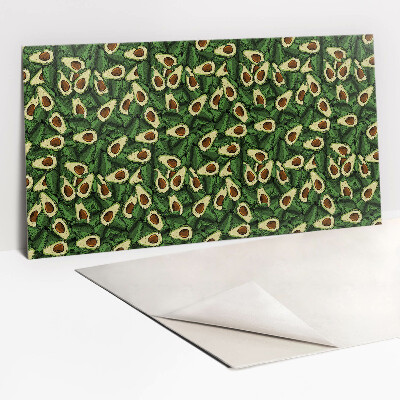 Revêtement mural avocat vert