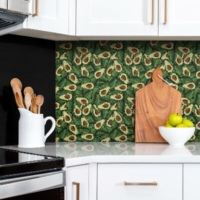 Revêtement mural avocat vert