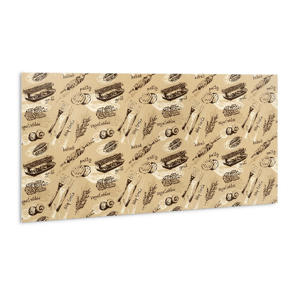 Panneau décoratif Grillades et kebab