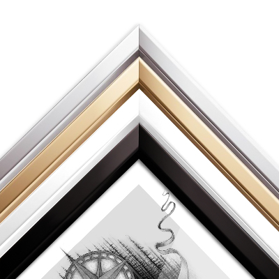 Cadre photo blanc 50x70 cm