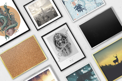 Cadre photo blanc pour le mur 60x80 cm