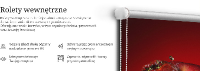 Store intérieur Pomme rouge dans l'eau