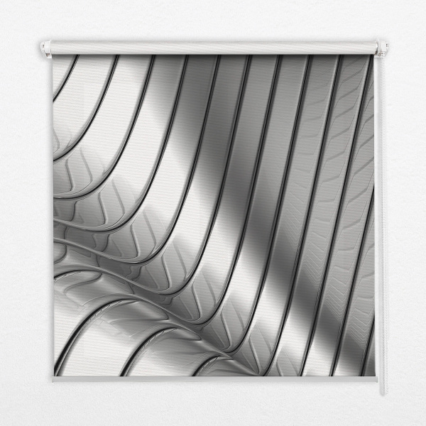 Store enrouleur Abstraction métallique