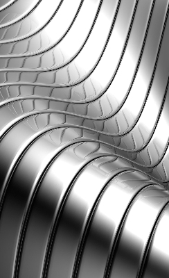 Store enrouleur Abstraction métallique