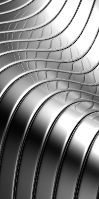 Store enrouleur Abstraction métallique