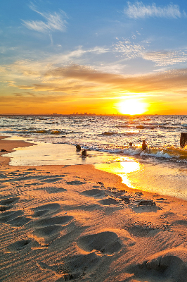 Store intérieur Coucher de soleil