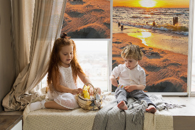 Store intérieur Coucher de soleil