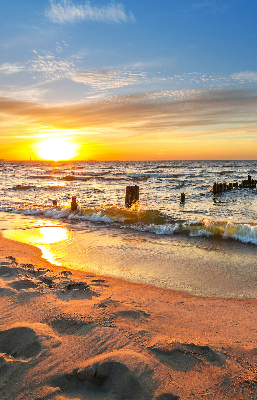 Store intérieur Coucher de soleil