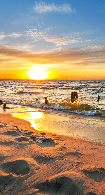 Store intérieur Coucher de soleil