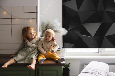 Store intérieur Origami noir