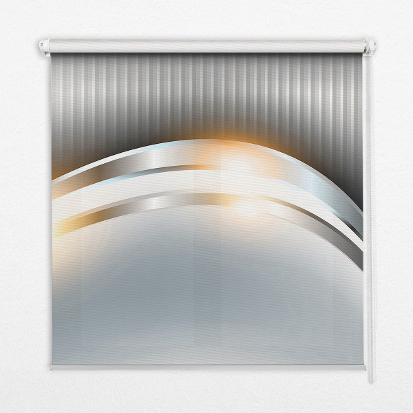 Store enrouleur Abstraction métallique