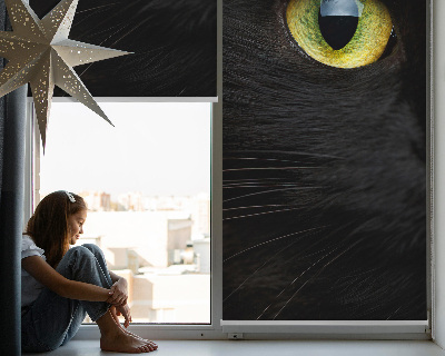 Store enrouleur Yeux de chat